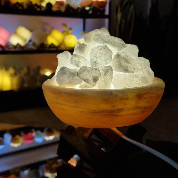 آباژور سنگ نمک طبیعی