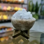 آباژور سنگ نمک طبیعی | نور گرم و آرامش‌بخش - تصویر 2