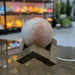 آباژور گوی نمکی مدل سیاره مریخ | نور خاص و فانتزی - تصویر 2