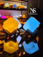 آباژور سنگ نمک کوبیک قطر 8 - تصویر 2