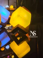 آباژور سنگ نمک کوبیک قطر 8 - تصویر 5