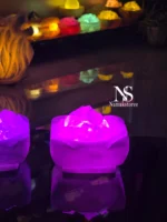 آباژور سنگ نمک مربع فانتزی - تصویر 2