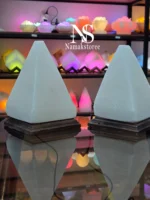 آباژور سنگ نمک طرح هرم - تصویر 4
