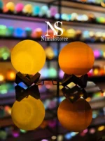 آباژور گوی سنگ نمک قطر 16 - تصویر 2