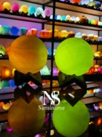 آباژور گوی سنگ نمک قطر 16 - تصویر 3