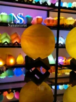 آباژور گوی سنگ نمک قطر 16 - تصویر 5