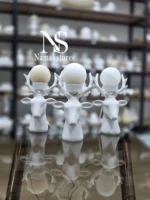آباژور گوزن با گوی نمک - تصویر 3